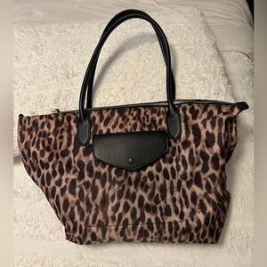 Banana Republic Leopard Tote